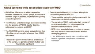 Major Depressive Disorder – Neurobiology and Aetiology – slide 36